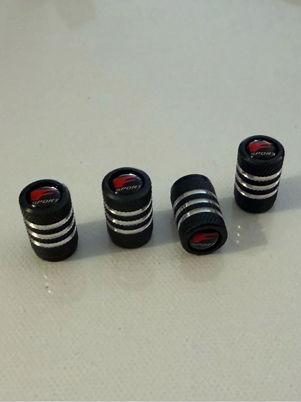 F Sport Valve Stem Caps in Black Set of 4 NWT